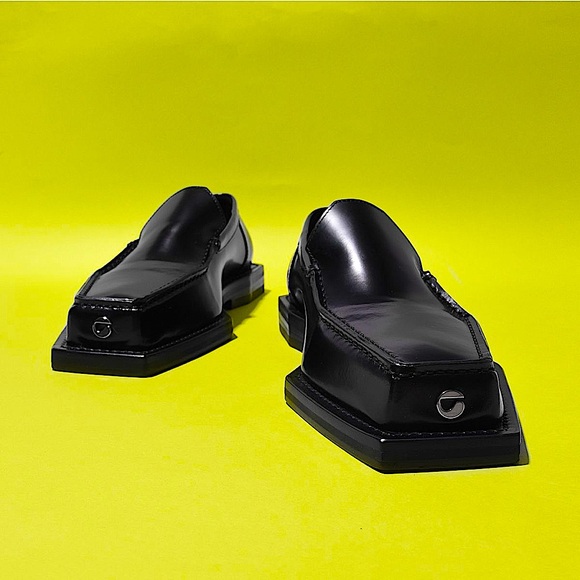 COPERNI 3D Vector leather loafers in black - Picture 3 of 12